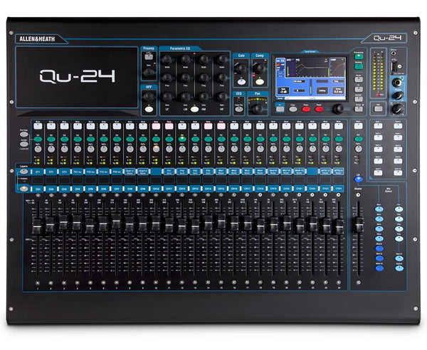 Allen & Heath Allen & Heath Qu-24 24-channel Digital Mixer - Chrome Edition QU-24 Buy on Feesheh