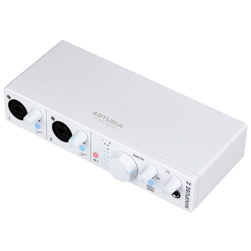 Arturia White Arturia MiniFuse 2 USB-C Audio Interface 3760033531762 Buy on Feesheh
