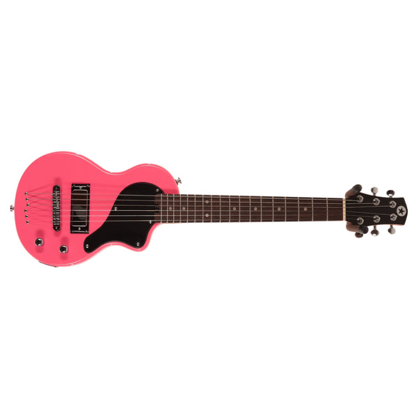 Carry-On Carry-On Mini Electric Guitar ST Neon Pink Finish BA226026 Buy on Feesheh