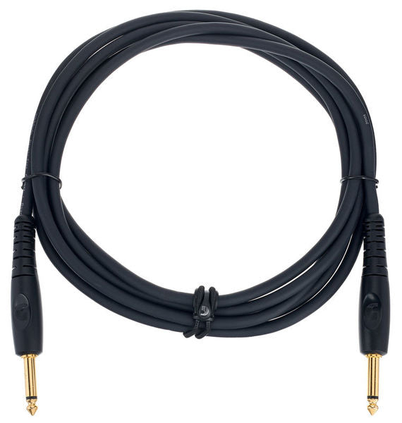 D'Addario Cables & Adapters D'Addario PW-G-10 Custom Series Straight to Straight Instrument Cable - 10 foot PW-G-10 Buy on Feesheh