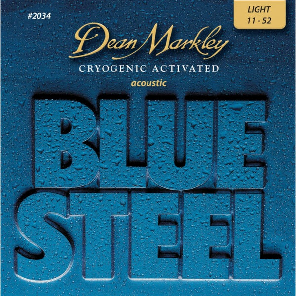 Dean Markley Guitar Strings Dean Markley Blue Steel 11 - 52 Light Gauge - Acoustic Guitar String Set 2,034 Buy on Feesheh