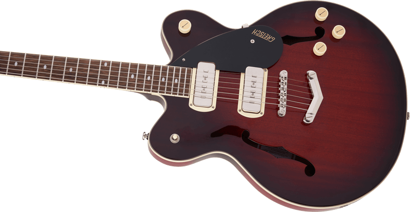 Gretsch Gretsch G2622-P90 Streamliner Center Block Double-Cut P90 with V-Stoptail Electric Guitar - Claret Burst 2817600561 Buy on Feesheh
