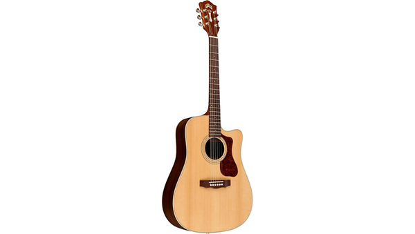 Guild Acoustic Guitar Guild D-150NCE Dreadnought Cutaway Acoustic-Electric Guitar Natural Finish, Guild Dreadnought Polyfoam Case Included. 384-0505-821 Buy on Feesheh
