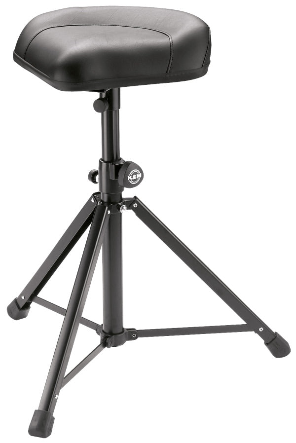 K&M Stands and Holders K&M Stool Black Imitation Leather With Tripod Base 14052-000-55 Buy on Feesheh