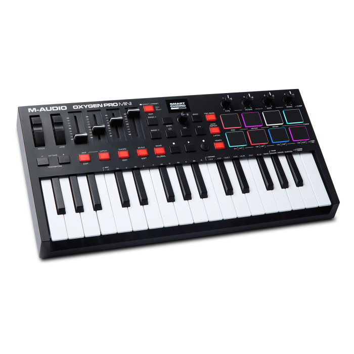 M-Audio M-Audio Oxygen Pro Mini 32-Mini-Key Keyboard Controller OXYGENPROMINI Buy on Feesheh