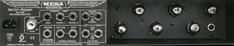 Mesaboogie Guitar Amplifiers Mesaboogie Rectifier Recording Pre-Amp 8.RECPREX.230R Buy on Feesheh