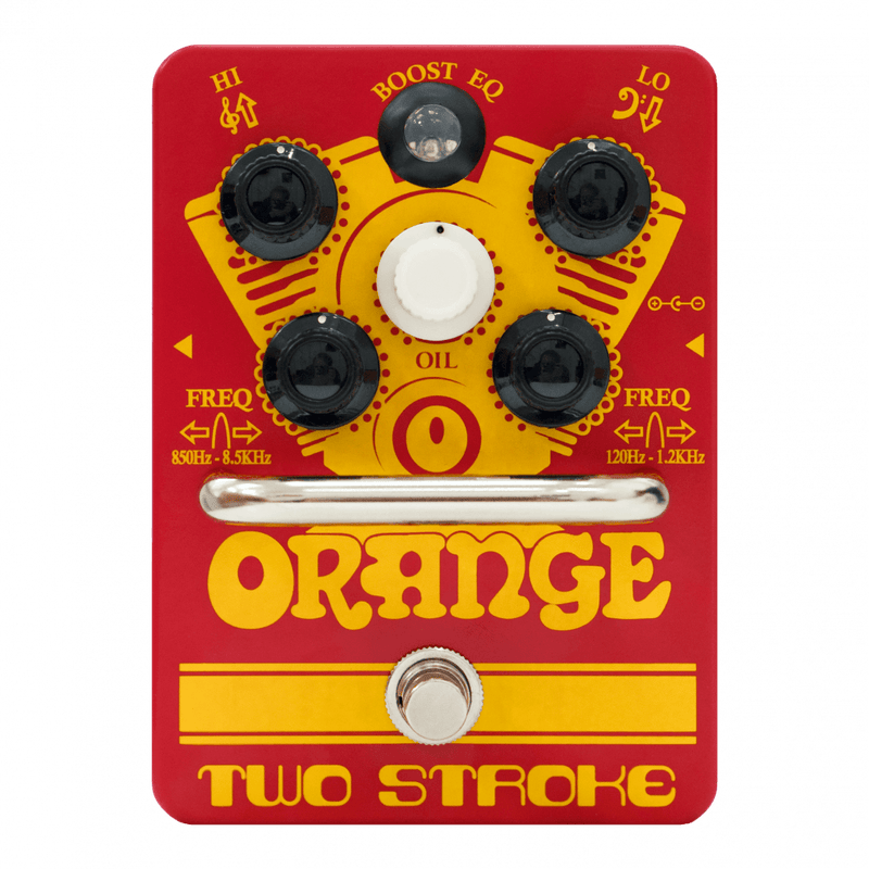 Orange Music Audio Interface Orange Music Two Stroke: Boost EQ guitar effects pedal Two Stroke Buy on Feesheh