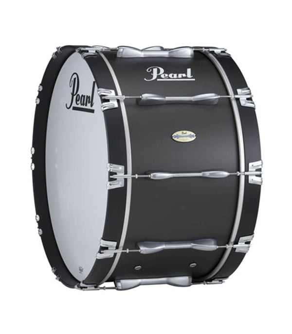 PEARL - PBDC3016/A#301 30 X16" CarbonPly Maple Marching Bass Drum Carbon Fiber Mate Finish