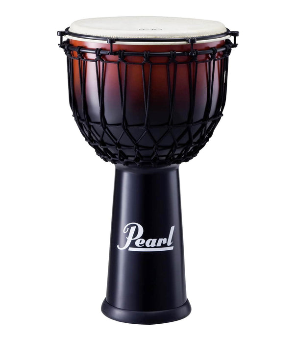 Pearl Percussion Pearl 12" EZ Tune Rope Djembe - Fiberglass Cranberry Fade PJF-320RX #632 Buy on Feesheh