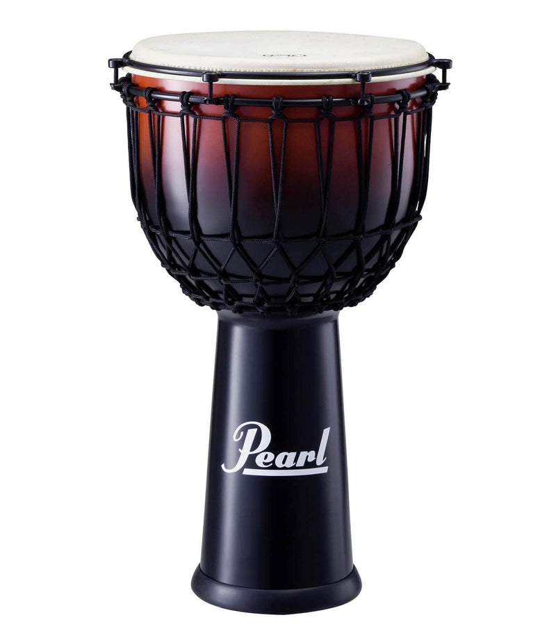 Pearl Percussion Pearl 12" EZ Tune Rope Djembe - Fiberglass Cranberry Fade PJF-320RX