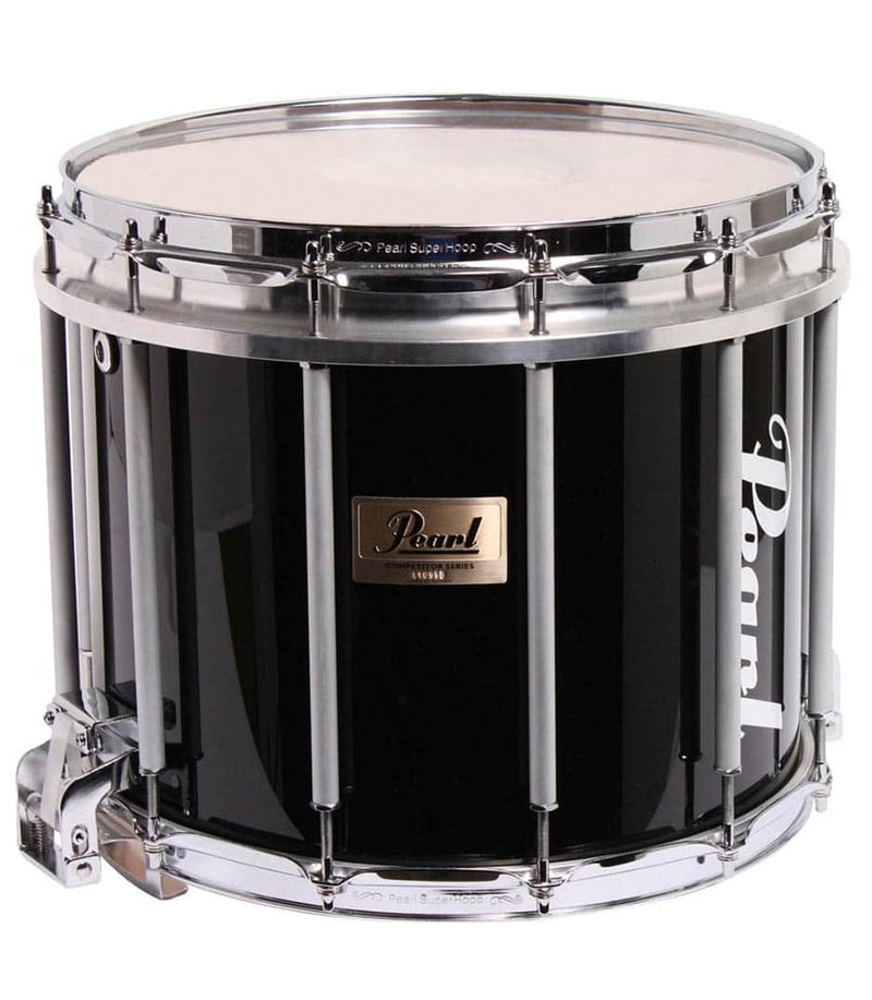 Pearl Snare Drums Pearl 14" x 12" Competitor Floating Marching Snare Drum Midnight Black Finish CMSX1412/C