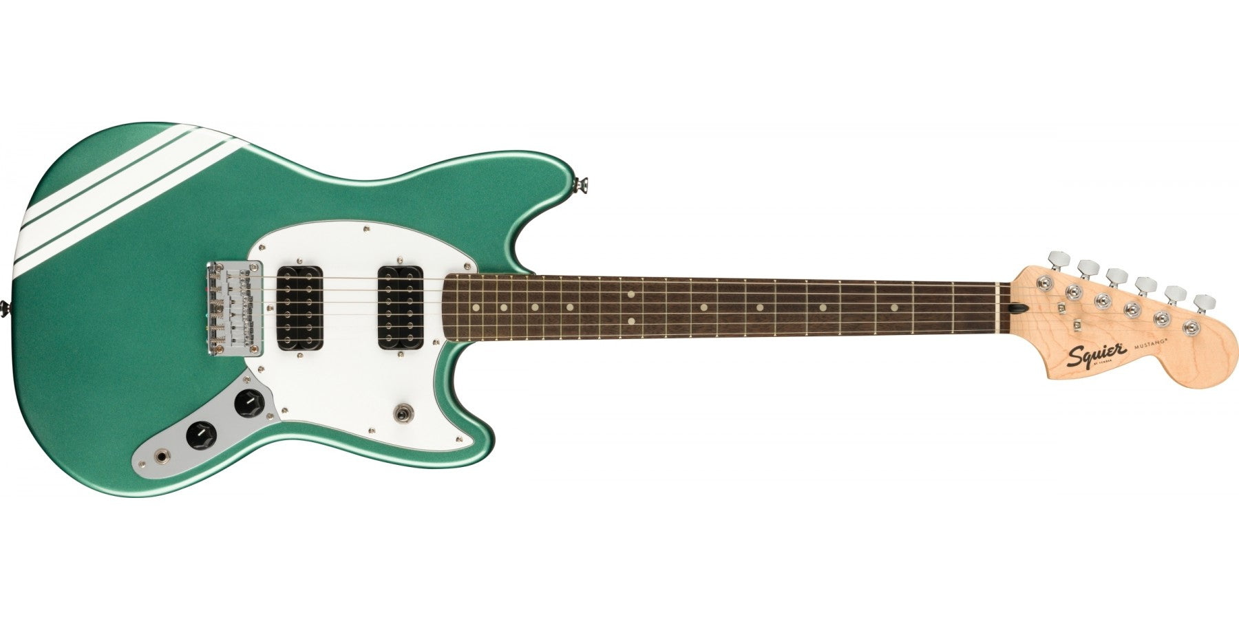 Squier FSR Bullet Competition Mustang HH L FB Sherwood Green