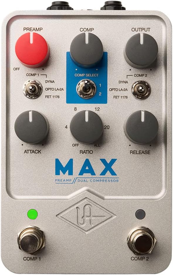 Universal Audio Pedal Universal Audio Max Preamp and Dual Compressor Pedal GPM-MAX Buy on Feesheh