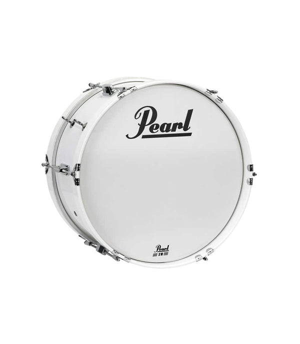 Pearl Bass Drums Pearl MJB1408/CXN-33 14x8inch Junior Marching Bass Drum w/MCH-20B Carrier, Pure White MJB1408/CXN#33 Buy on Feesheh