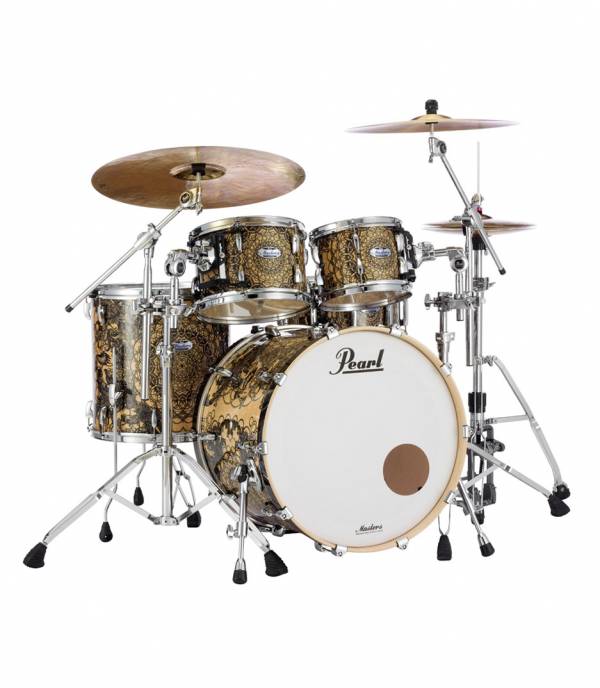 Pearl Pearl Masters Maple Complete Fusion 4pc Shell Pack without Snare & Hardware (2218BX/1008T/1209T/1414F) Cain & Abel Finish MCT924XEDP/C