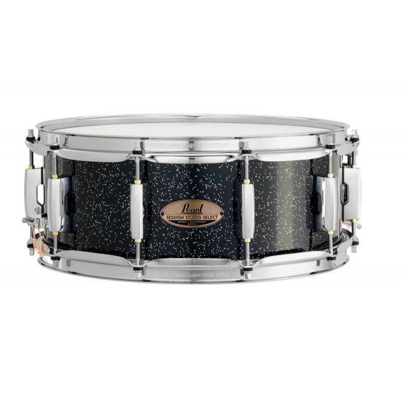 Pearl Snare Drums Pearl Session Studio Select 14 X 5.5" Snare Drum Black Halo Glitter Finish STS1455S/C