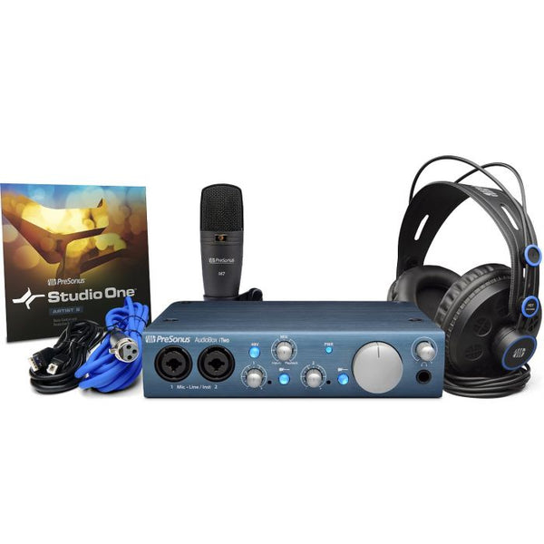 PreSonus Audiobox iTwo Studio /USB/iPad Hardware/Software Recording Kit