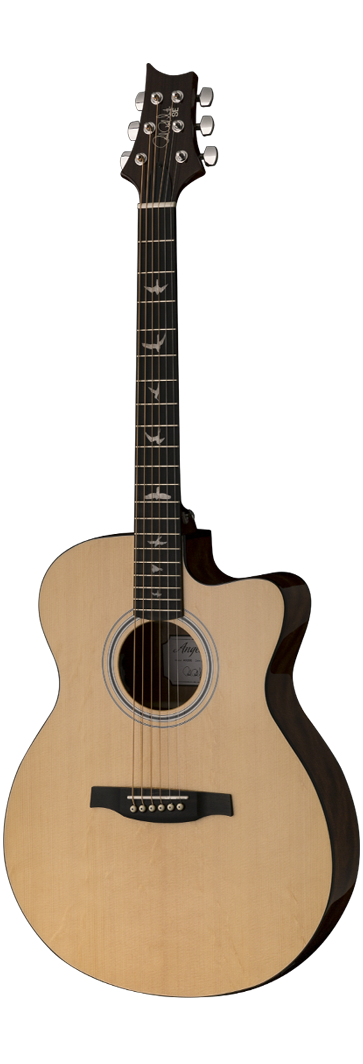 PRS Acoustic Guitar PRS SE Angelus AX20E Acoustic-Electric Guitar, Natural finish, PRS Hardshell Case included AXE20ENA Buy on Feesheh