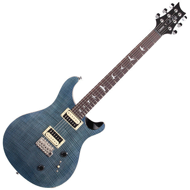 PRS SE Custom 22 Guitar in Whale Blue Finish, PRS SE Gig Bag included