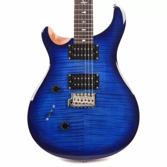 PRS PRS SE Custom 24 Left-Handed Guitar Faded Blue Burst Finish, PRS SE Gig Bag Included CU4LDC Buy on Feesheh