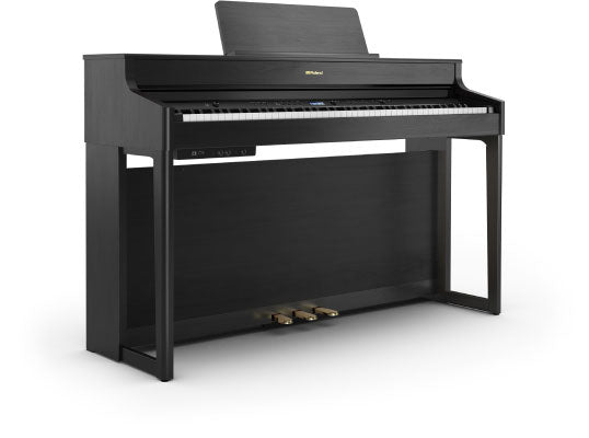 Roland Charcoal Black Roland  White HP702 Uncompromising piano performance and style HP702-CH + KSH704/2CH Buy on Feesheh