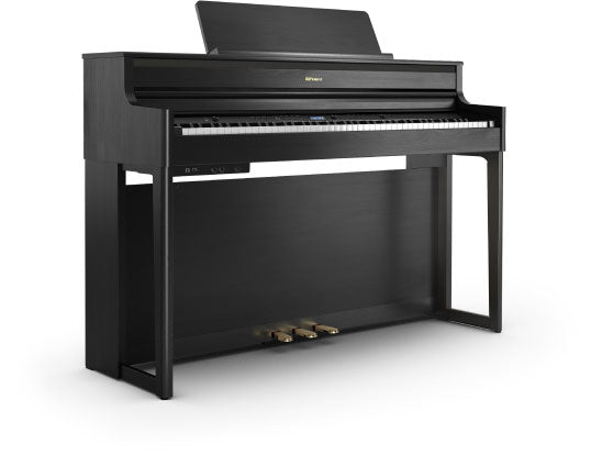 Roland Charcol Black Roland  HP704 Premium look and authentic piano touch with four-speaker audio system HP704-CH + KSH704/2CH Buy on Feesheh