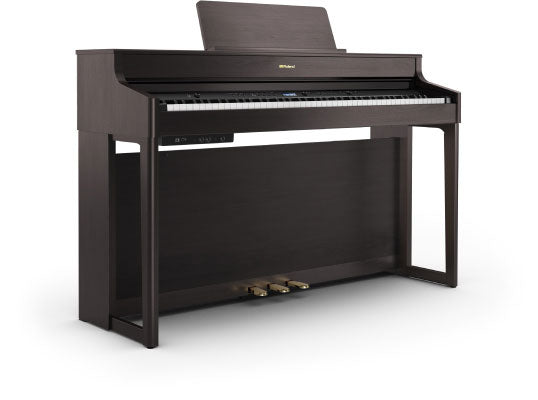 Roland Dark RoseWood Roland  White HP702 Uncompromising piano performance and style HP702-DR + KSH704/2DR Buy on Feesheh