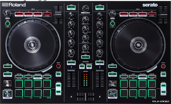 Roland DJ Controller Roland DJ-202 DJ Controller - Black DJ-202 Buy on Feesheh