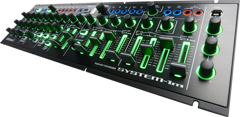Roland DJ Controllers & Interfaces Roland System-1m Semi-Modular Synthesizer With PLUG-OUT Capability SYSTEM-1M Buy on Feesheh