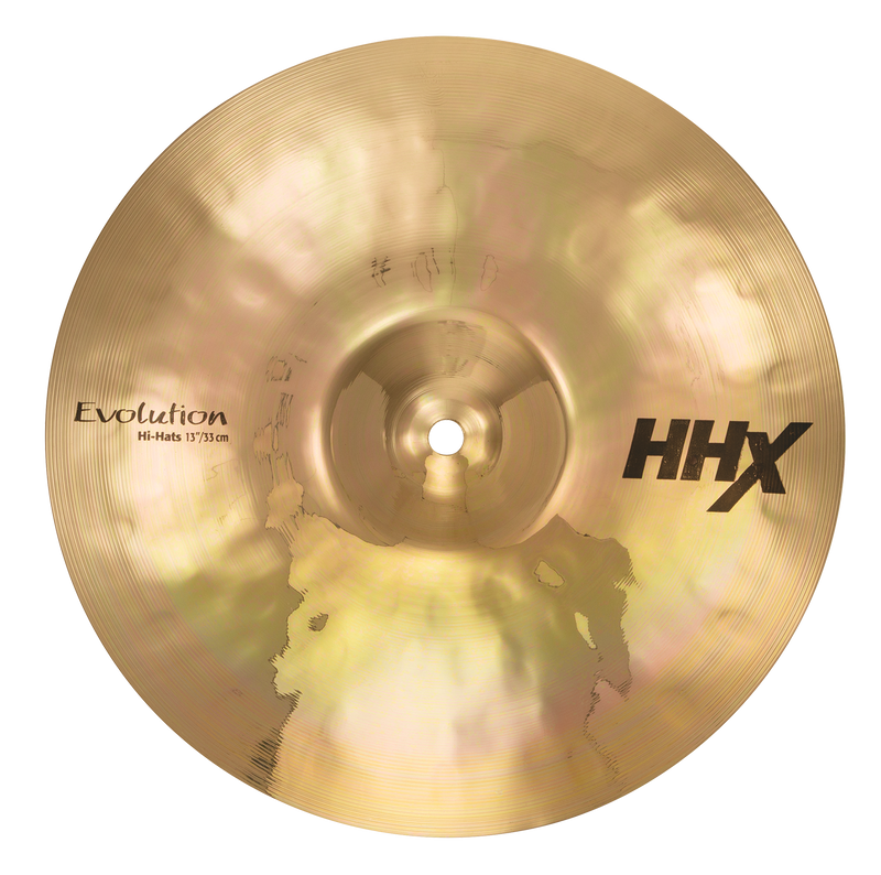 Sabian Cymbals Sabian 13" HHX Evolution Hi-Hats Brilliant Finish 11302XEB Buy on Feesheh