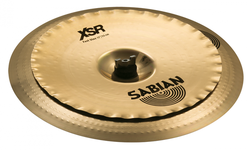 Sabian Cymbals Sabian XSR Fast Stax Cymbal Stack with 13" X-Celerator Top Over 16" China XSRFSXB Buy on Feesheh