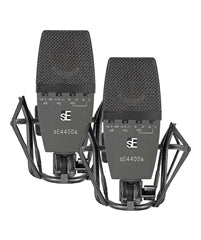sE Electronics 4400a Pair Large Diaphragm Multi-Pattern Condenser Microphone (Factory-Matched Pair)