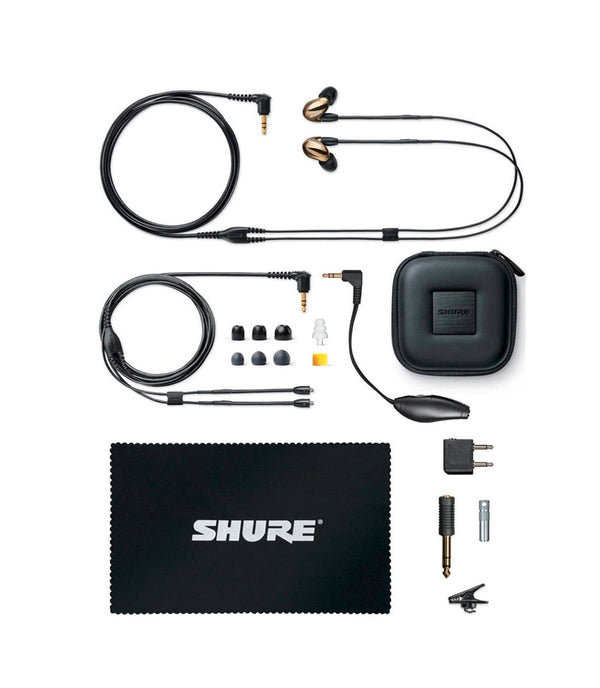 Shure Bronze SE846 Sound Isolating With RMCE-UNI And RMCE-BT1