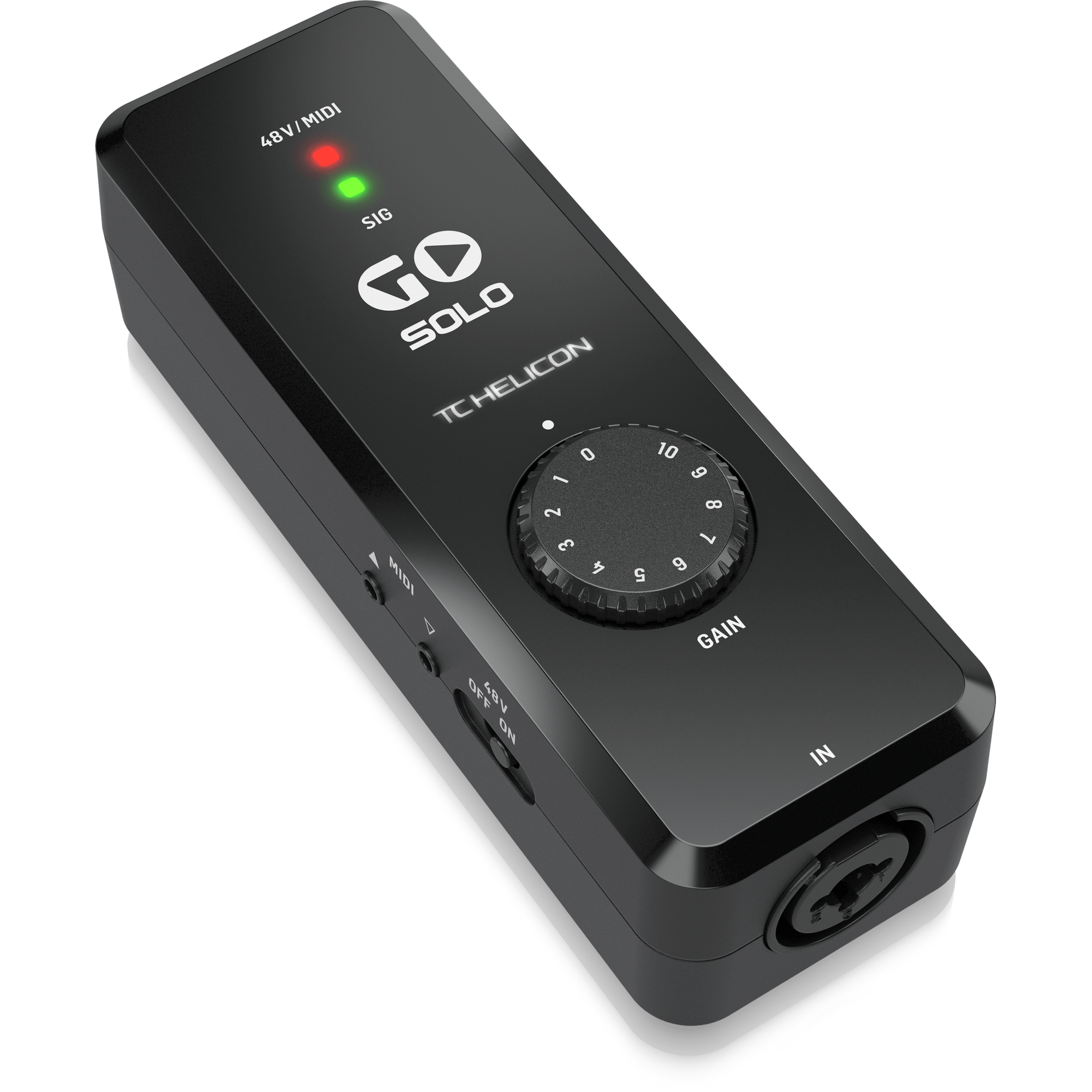 TCHelicon GO SOLO Audio/MIDI Interface for Mobile Devices