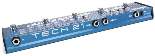 Tech21 Tech21 Bass Fly Rig (v2) - SansAmp, Channel Switching, Comp, EFX, Effect Loop in One Pedal FR-Bass-V2 Buy on Feesheh