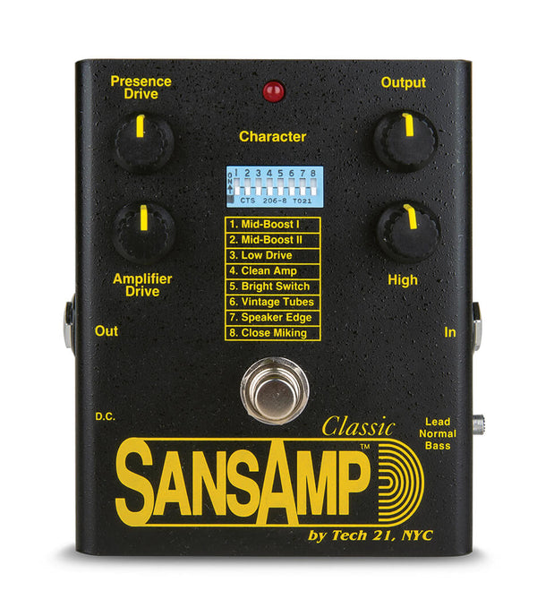 Tech21 Tech21 SansAmp Classic - Reissue of the Original Pedal SA1 Buy on Feesheh
