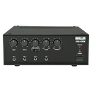 Ahuja Microphone Amplifiers Ahuja PA Amplifier 45W RMS w/ 4-Microphone 1-Aux Input and Impedance/voltage Output - SSB45EM SSB45EM Buy on Feesheh
