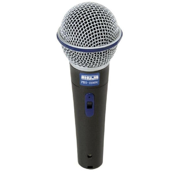 Ahuja Microphones Ahuja Microphone Wired Dynamic Unidirectional w/ 10Mtr Cable SC - PRO2200SC PRO2200SC Buy on Feesheh