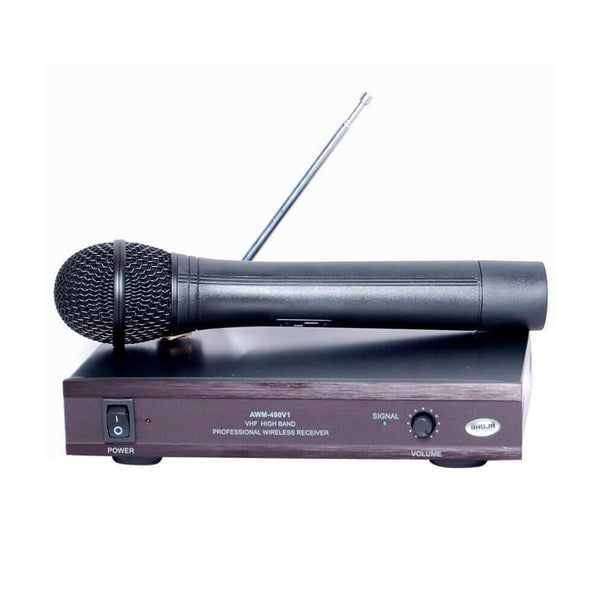 Ahuja Microphones Ahuja Microphone Wireless Single Channel VHF, Handheld - AWM490V1 AWM490V1 Buy on Feesheh