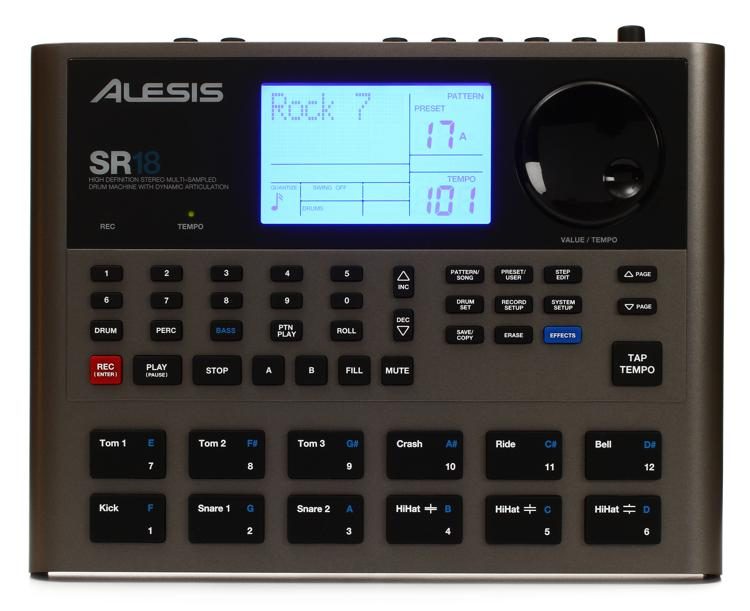 Alesis SR-18 Drum Machine Footswitch