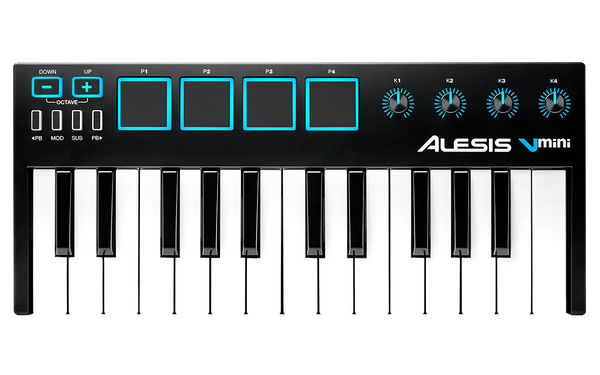 Alesis Vmini 25-Key USB MIDI Keyboard Controller