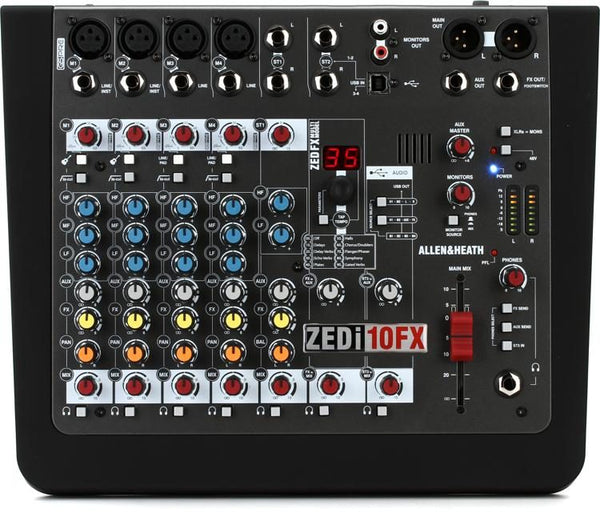 Allen & Heath Allen & Heath ZEDi-10FX 10-channel Mixer with USB Audio Interface and Effects ZEDi10FX Buy on Feesheh