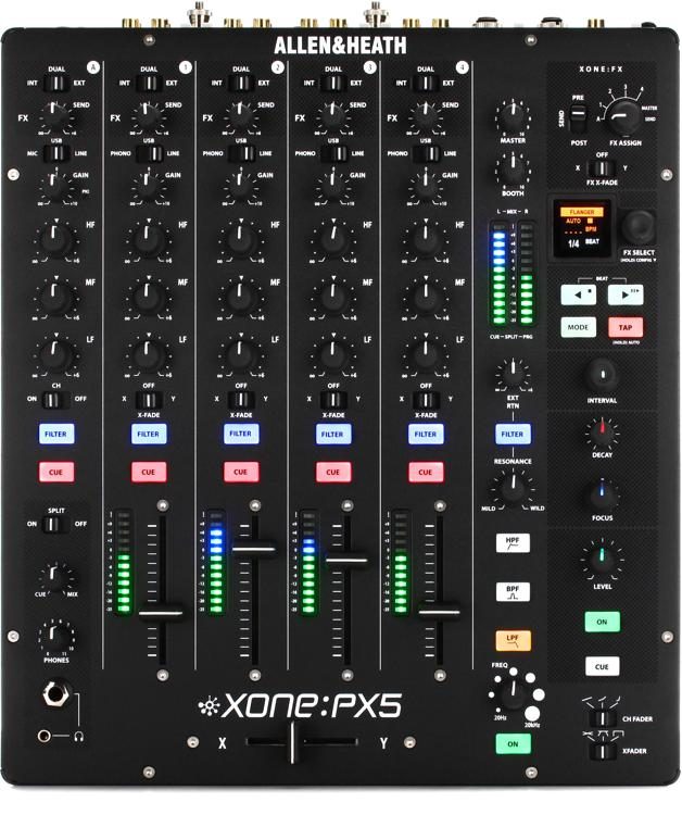 Allen & Heath DJ Mixers Allen & Heath Xone:PX5 4+1 DJ Mixer with Soundcard XONE:PX5 Buy on Feesheh