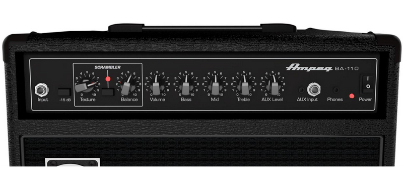 Ampeg Bass Guitar Amplifiers Ampeg BA-110v2 1x10" 40-watt Bass Combo Amp with Scrambler BA-110v2 Buy on Feesheh