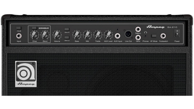 Ampeg Bass Guitar Amplifiers Ampeg BA-210v2 2x10" 450-watt Bass Combo Amp with Scrambler BA-210v2 Buy on Feesheh