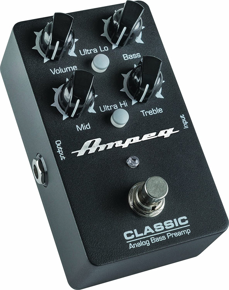Ampeg Bass Guitar Amplifiers Ampeg Classic Analog Bass Preamp Pedal CLASSIC Buy on Feesheh
