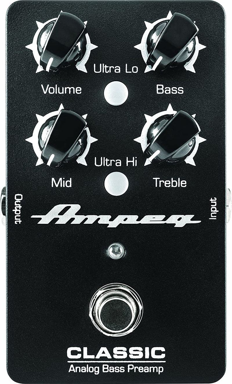 Ampeg Bass Guitar Amplifiers Ampeg Classic Analog Bass Preamp Pedal CLASSIC Buy on Feesheh