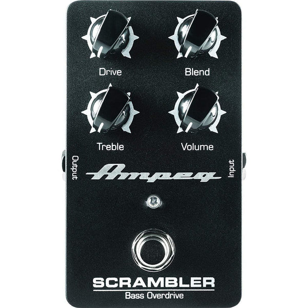 Ampeg Bass Pedal Ampeg Scrambler Bass Overdrive Pedal with Drive, Blend, Treble, and Volume Controls Scrambler Buy on Feesheh