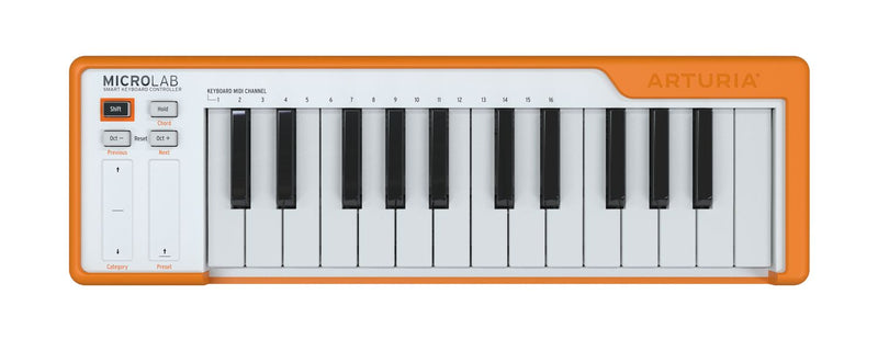 Arturia Microlab €“ 25 Key Keyboard Controller - Orange