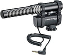 Audio-Technica Audio-Technica AT8024 Stereo/Mono Camera-Mount Condenser Microphone Black 4961310127657 Buy on Feesheh